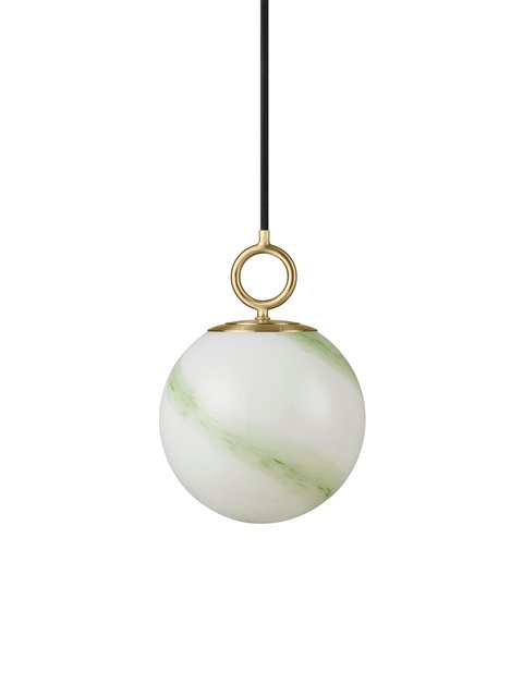 Stockholm pendel 18cm marble green, bilde 2 av 3
