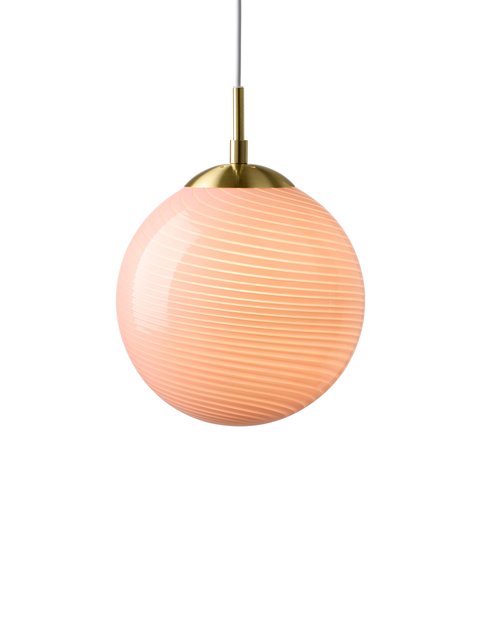Candy ball pendel 20cm rosa 2