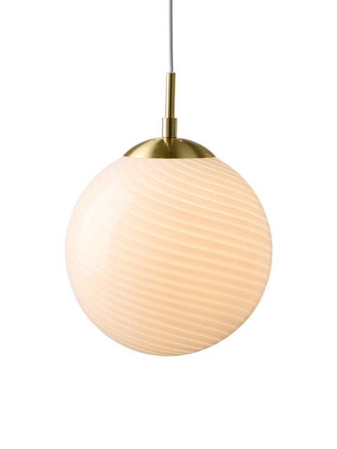 Candy ball taklampe 25cm hvit, bilde 2 av 3