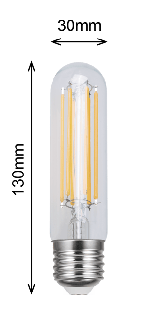 LED E27 rør 7W dimbar 2