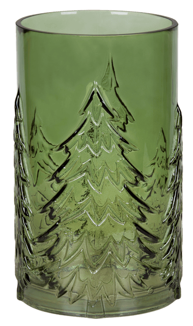 Skogen lykt grønn 26,5cm 4
