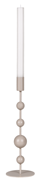 Elle lysestake 28,8cm beige  2