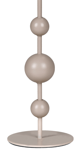 Elle lysestake 28,8cm beige  3