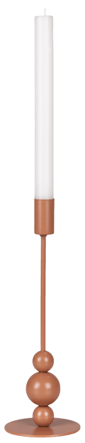 Elle lysestake 26,4cm terrakotta 3