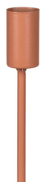 Elle lysestake 26,4cm terrakotta 4