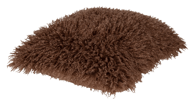 Putetrekk pels 45cm brun 3