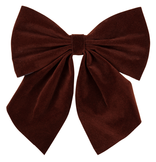 Sløyfe 2pk. 25cm brun, bilde 2 av 3