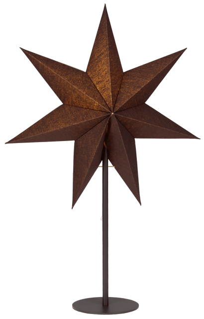 Linn adventstake 55cm brun 2