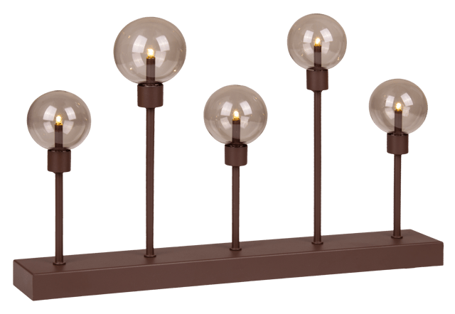 Mateo adventstake brun/sotet 2