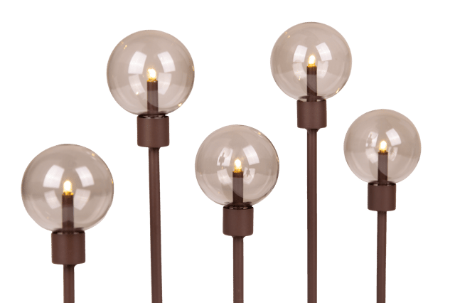 Mateo adventstake brun/sotet 4