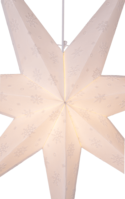 Tindra adventstjerne 70cm hvit 3