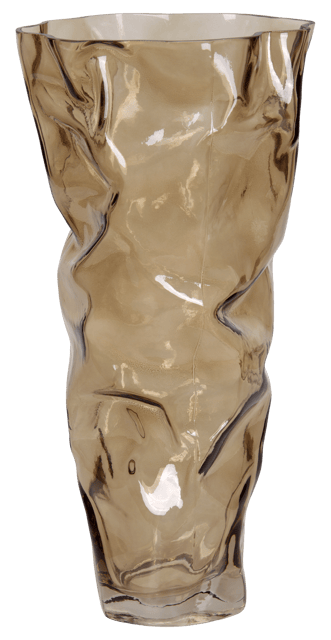 Mina vase 38,5cm brun 3