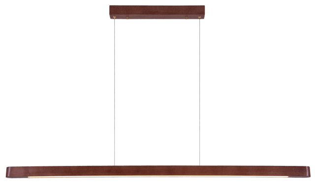 Ako II LED taklampe 120cm valnøtt , bilde 2 av 10