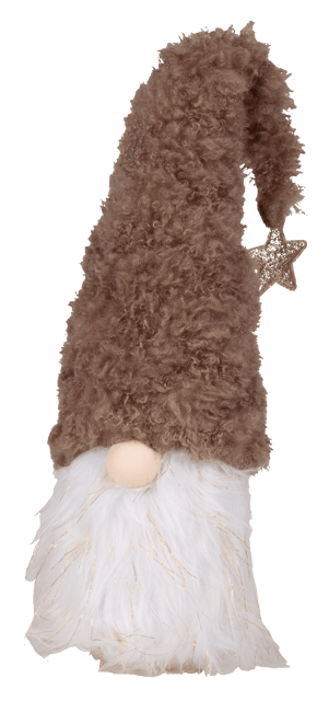 Nils nisse 68cm beige, bilde 2 av 4