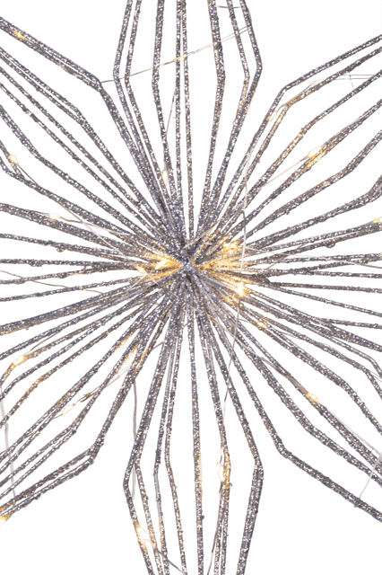 Stella adventstjerne 50cm sølv 3