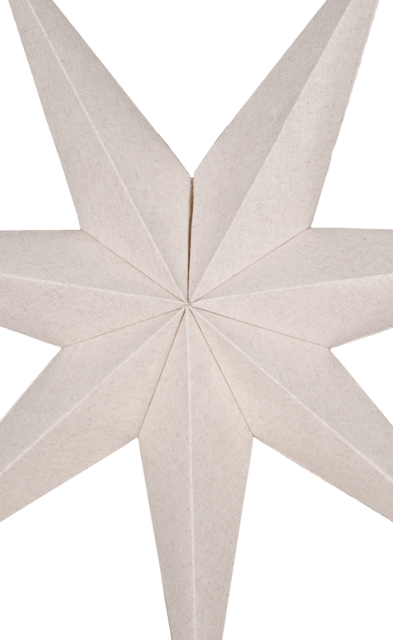 Linn adventstjerne u/ledning 70cm lin , bilde 3 av 5