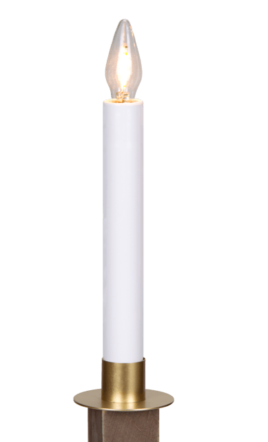 Loke adventstake 50cm valnøtt/messing, bilde 5 av 9