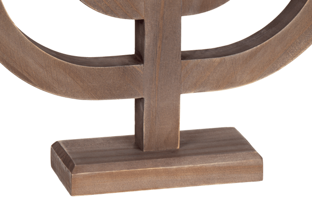 Loke adventstake 50cm valnøtt/messing, bilde 8 av 9