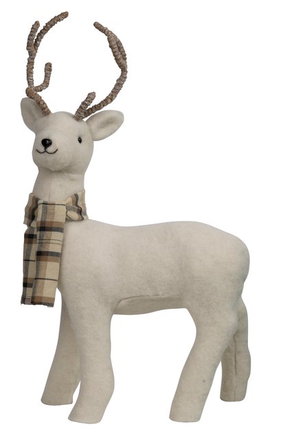 Stående hjort med skjerf 57cm 3