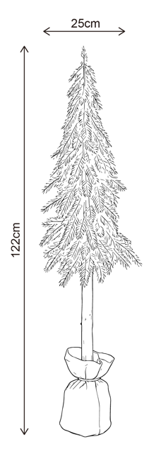Evergreen tre 120cm, bilde 6 av 6