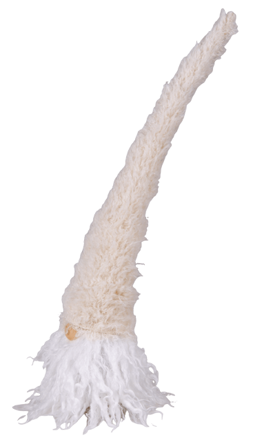 Myk nisse 28cm beige , bilde 3 av 4