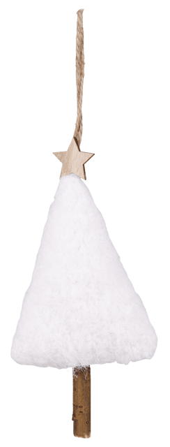 Lou juletrepynt 2pk. beige, bilde 5 av 7