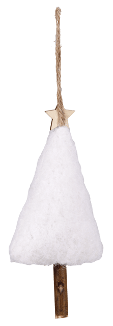 Lou juletrepynt 2pk. beige, bilde 6 av 7