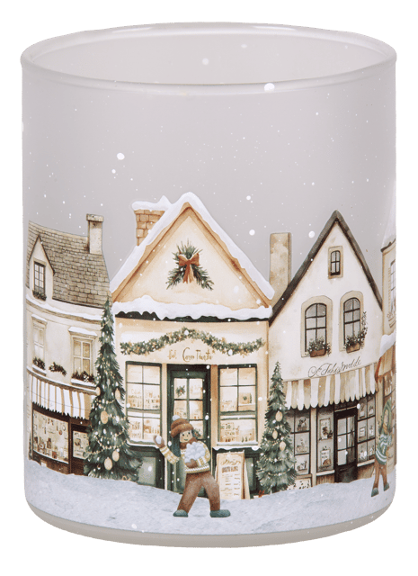 Vinterbyen lykt 10cm 2
