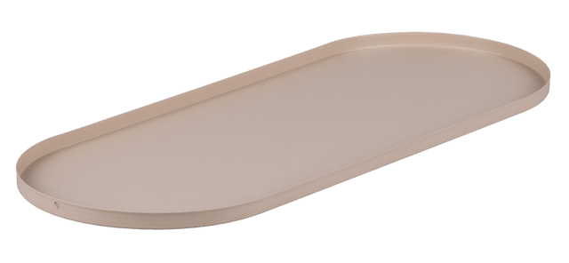 Fat oval 38,5cm beige 2