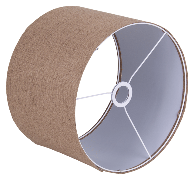 Ted skjerm sylinder 25cm beige, bilde 3 av 4