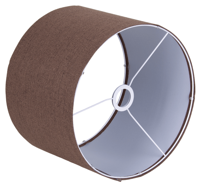 Ted skjerm sylinder 25cm brun, bilde 3 av 4