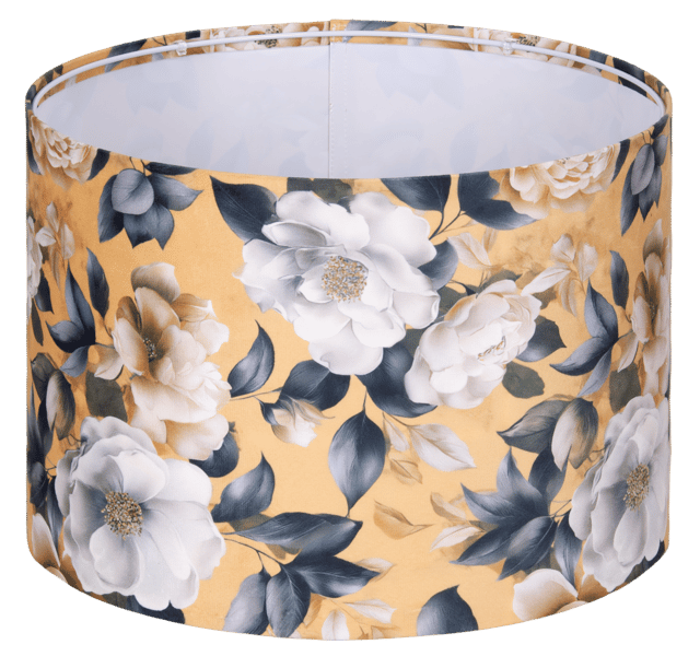 Flores skjerm sylinder 25cm gul, bilde 1 av 4