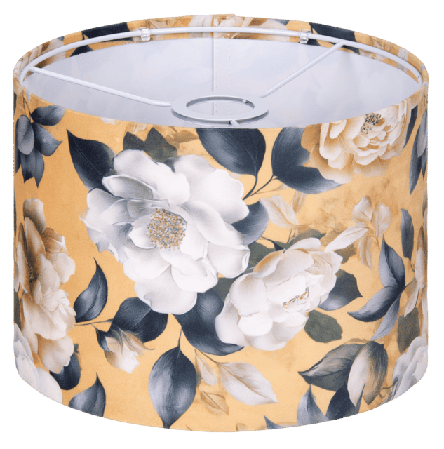 Flores skjerm sylinder 35cm gul, bilde 2 av 4