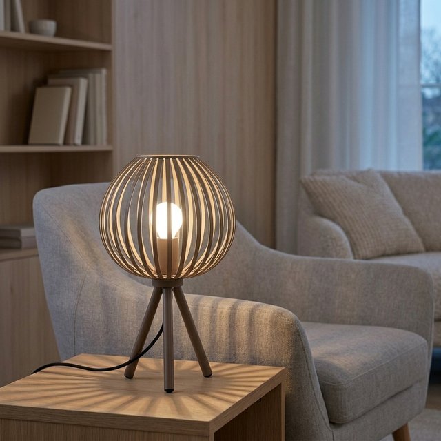 Keliz bordlampe 32cm coffee 1