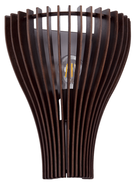 Daniella vegglampe 30cm valnøtt, bilde 5 av 7