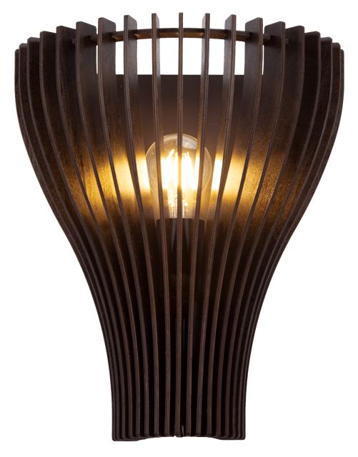 Daniella vegglampe 30cm valnøtt, bilde 6 av 7