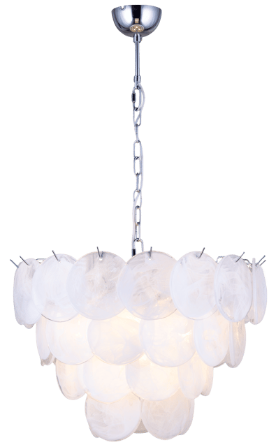 Cora taklampe 50cm hvit 2