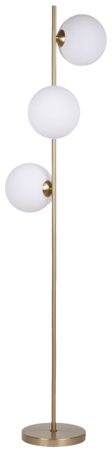 Cobe II gulvlampe 150cm messing/opal 3