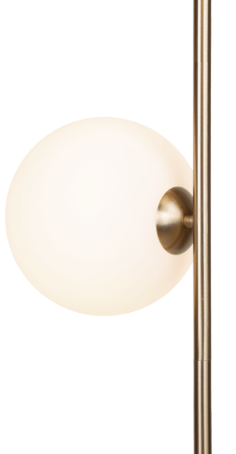 Cobe II gulvlampe 150cm messing/opal 4