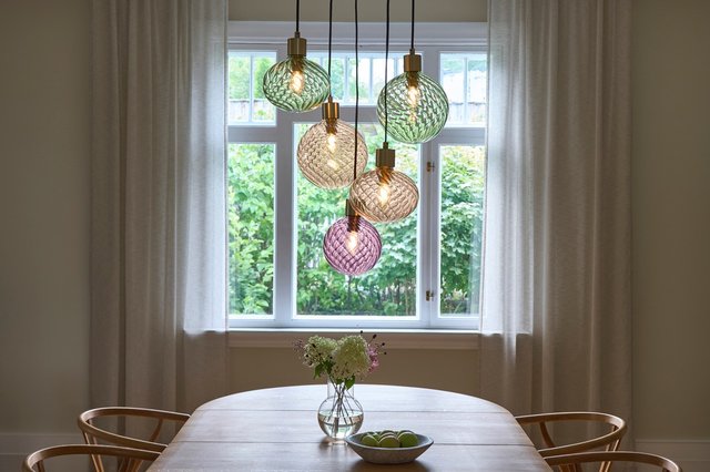 Elara taklampe rondell 5lys 40cm flerfarget 4