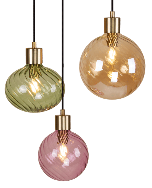 Elara taklampe rondell 5lys 40cm flerfarget, bilde 10 av 12