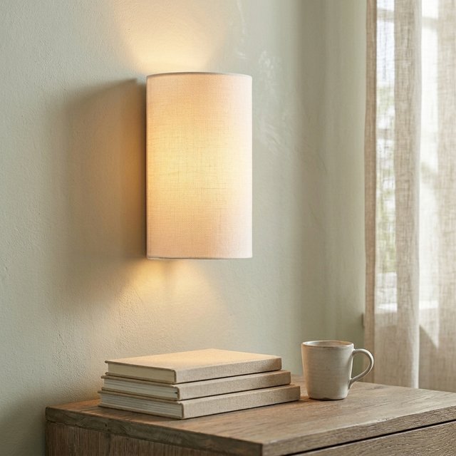 Elma vegglampe 12cm hvit 1