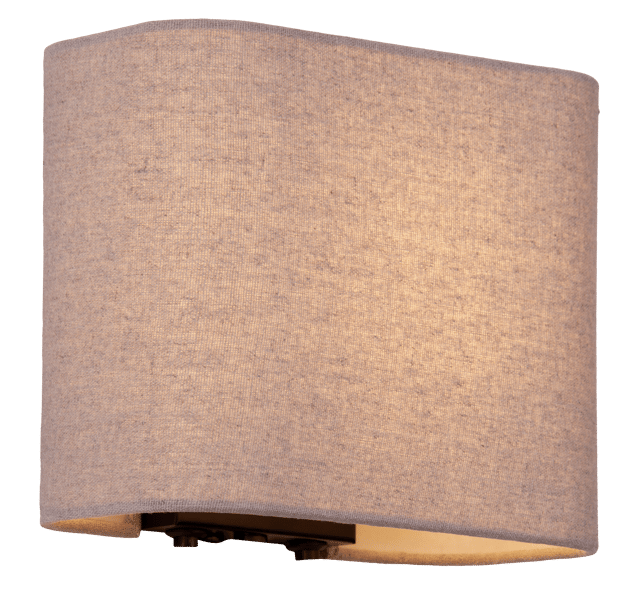 Elma vegglampe 20cm grå 2