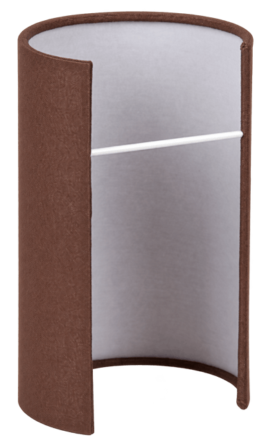 Skjerm Elma vegg 12cm brun 2
