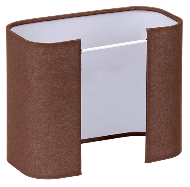 Skjerm Elma vegg 20cm brun 2