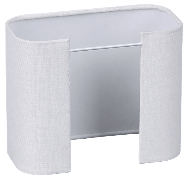 Skjerm Elma vegg 20cm hvit 2