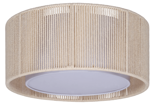 Ylva plafond taklampe 40cm beige/hvit, bilde 9 av 10