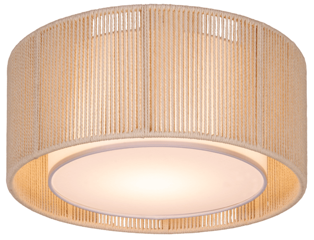 Ylva plafond taklampe 40cm beige/hvit, bilde 5 av 10