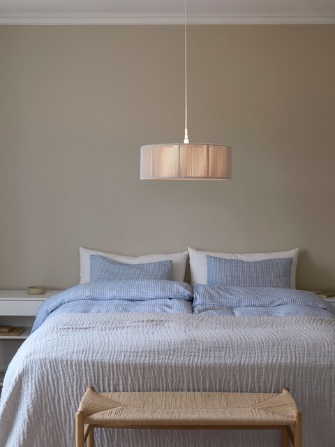 Ylva taklampe 50cm beige/hvit 4