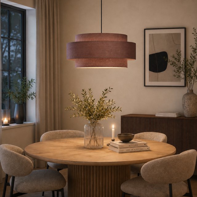 Trysil taklampe brun 50cm 3
